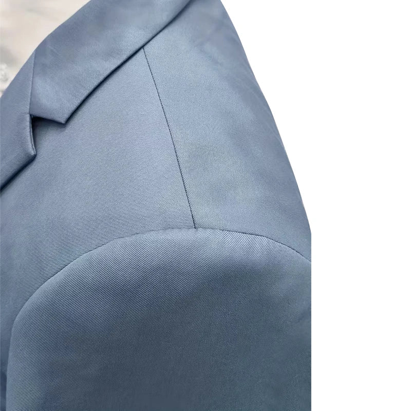 Blazer Masculino Casual Slim Fit 1 Botão LojaAlencar