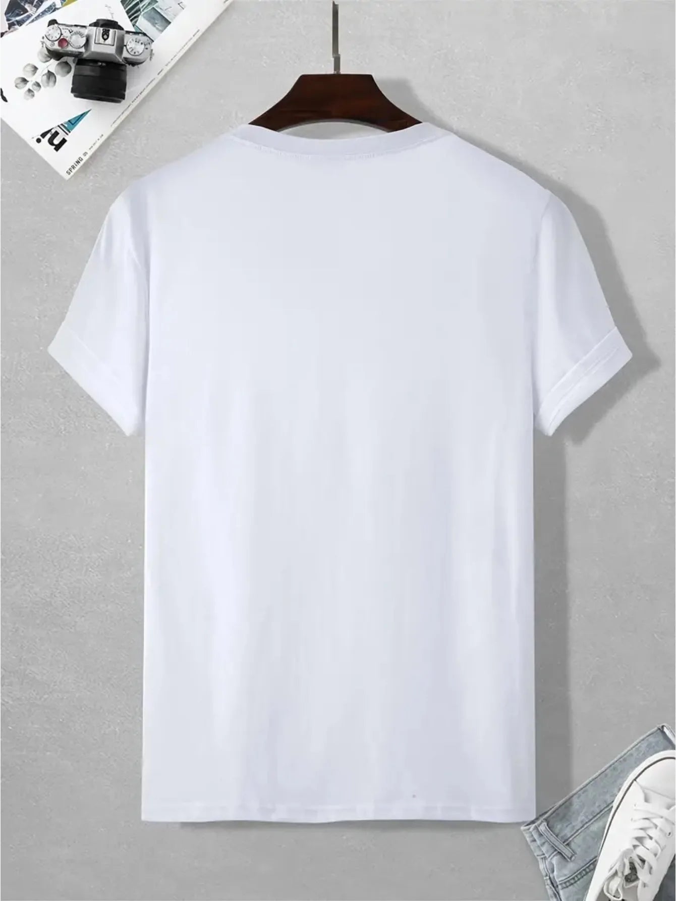 Camiseta Masculina Algodão Manga Curta Pluz Size LojaAlencar
