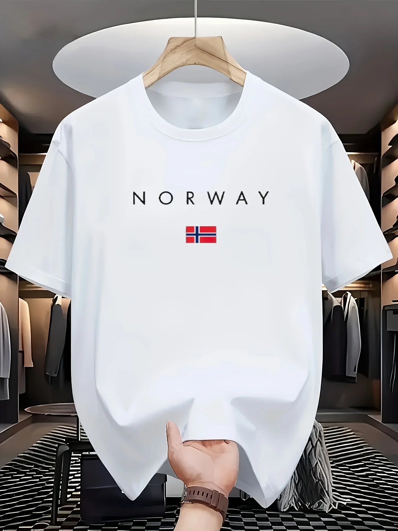 Camiseta Masculina de Algodão LojaAlencar