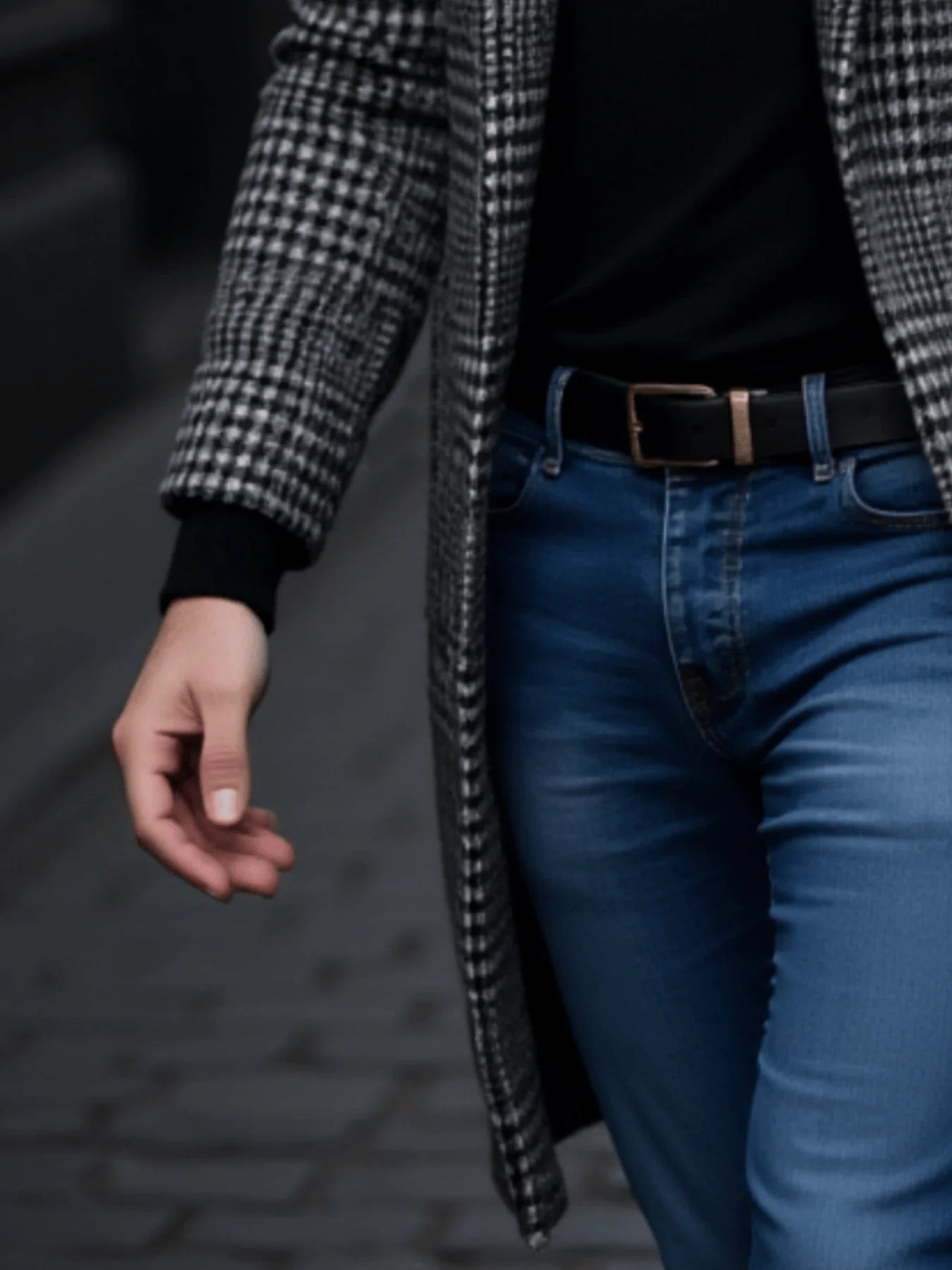 Sobretudo Masculino Xadrez Pied de Poule Inverno LojaAlencar